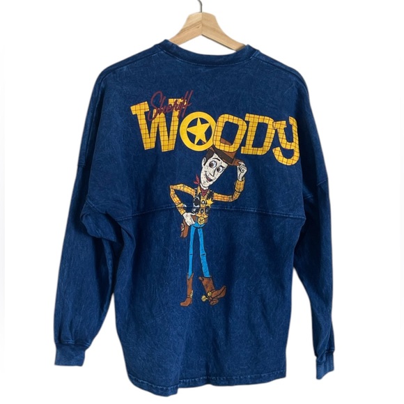 Disney Parks Spirit Jersey Adult Size XL Toy Story Sheriff Woody Long Sleeve - Picture 1 of 11